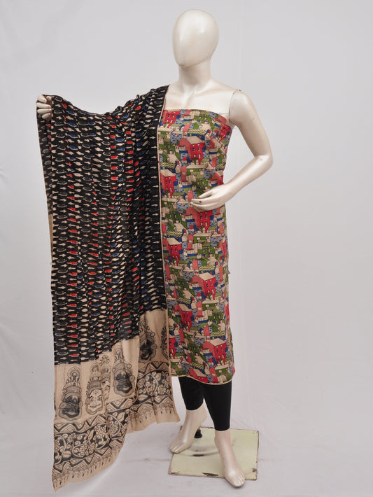 Kalamkari silk dress material Model 3 [D90315030]