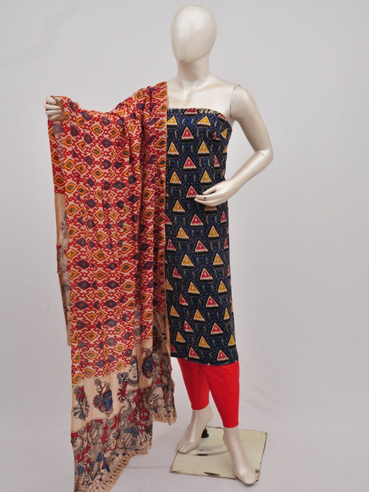 Kalamkari silk dress material Model 3 [D90315039]