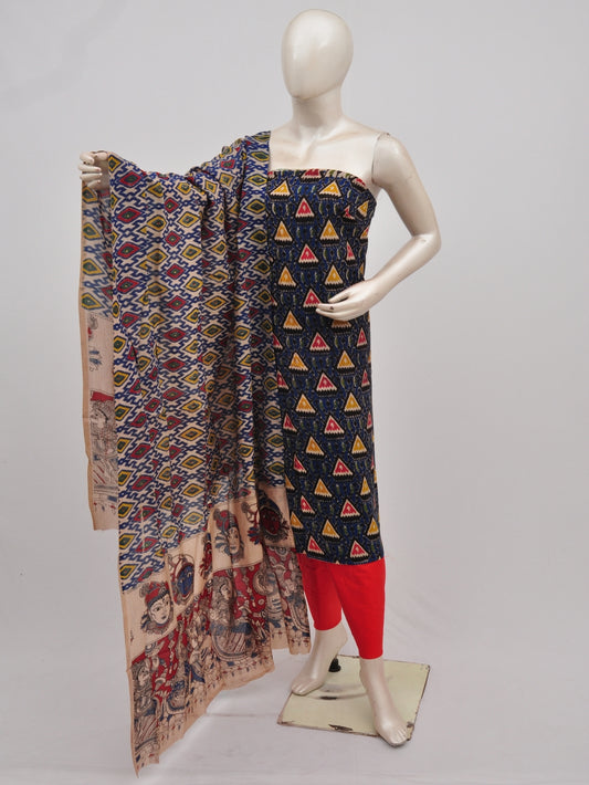 Kalamkari silk dress material Model 3 [D90315040]