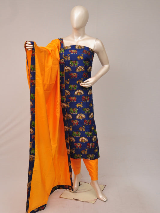 Kalamkari silk dress material Model 2 [81004004]