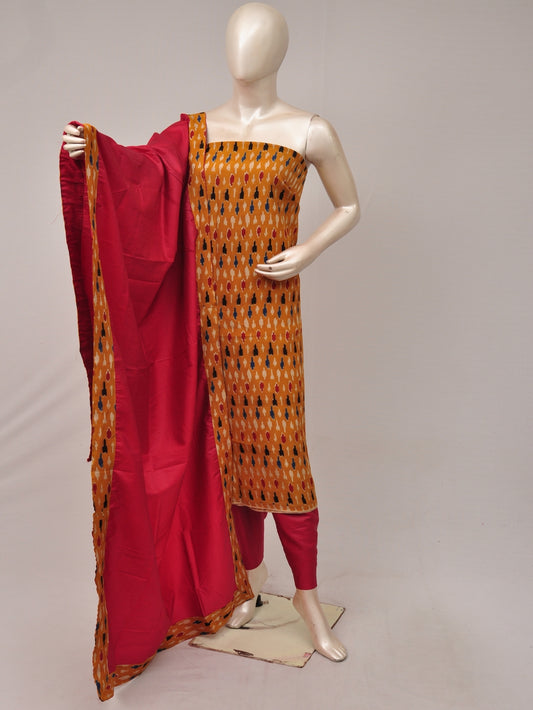 Kalamkari silk dress material Model 2 [81004008]