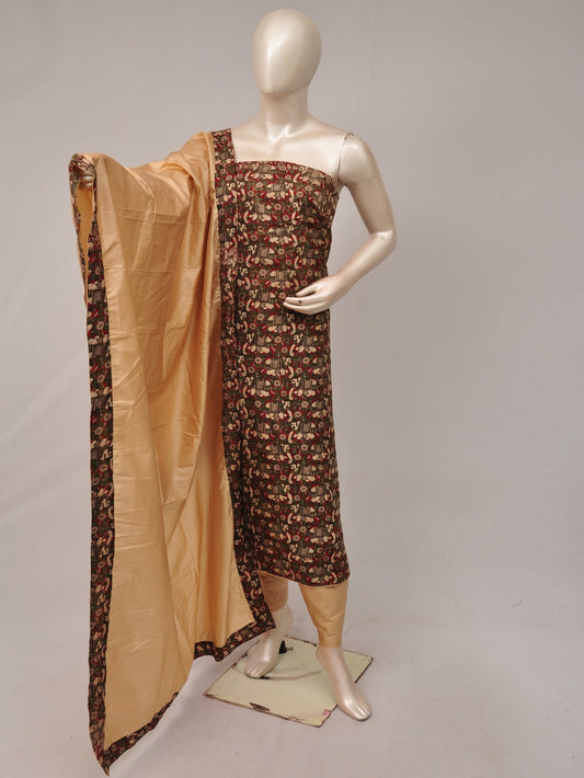 Kalamkari silk dress material Model 2 [D81005027]