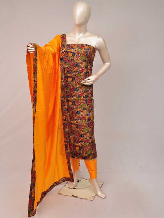 Kalamkari silk dress material Model 2 [D81005028]