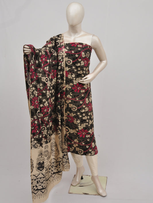 kalamkari Silk Designer Dress Material Model 4 [D90328001]