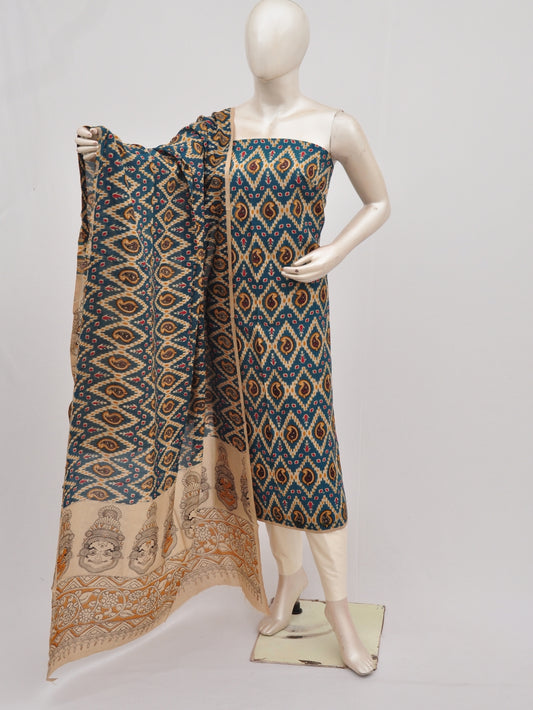 kalamkari Silk Designer Dress Material Model 4 [D90328007]