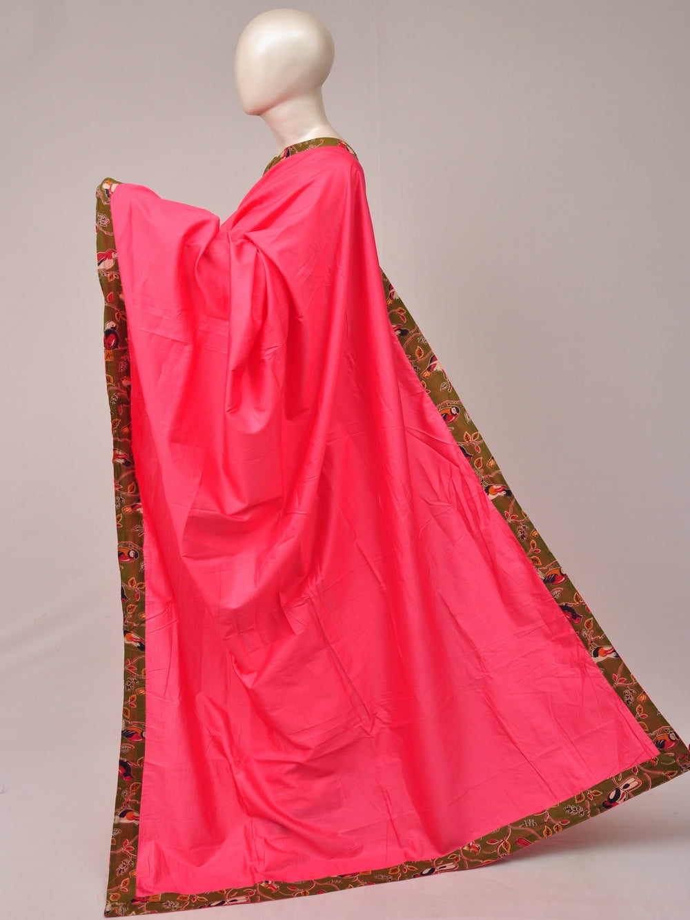 Kalamkari Silk Designer Sarees Model 1 [D80925006]