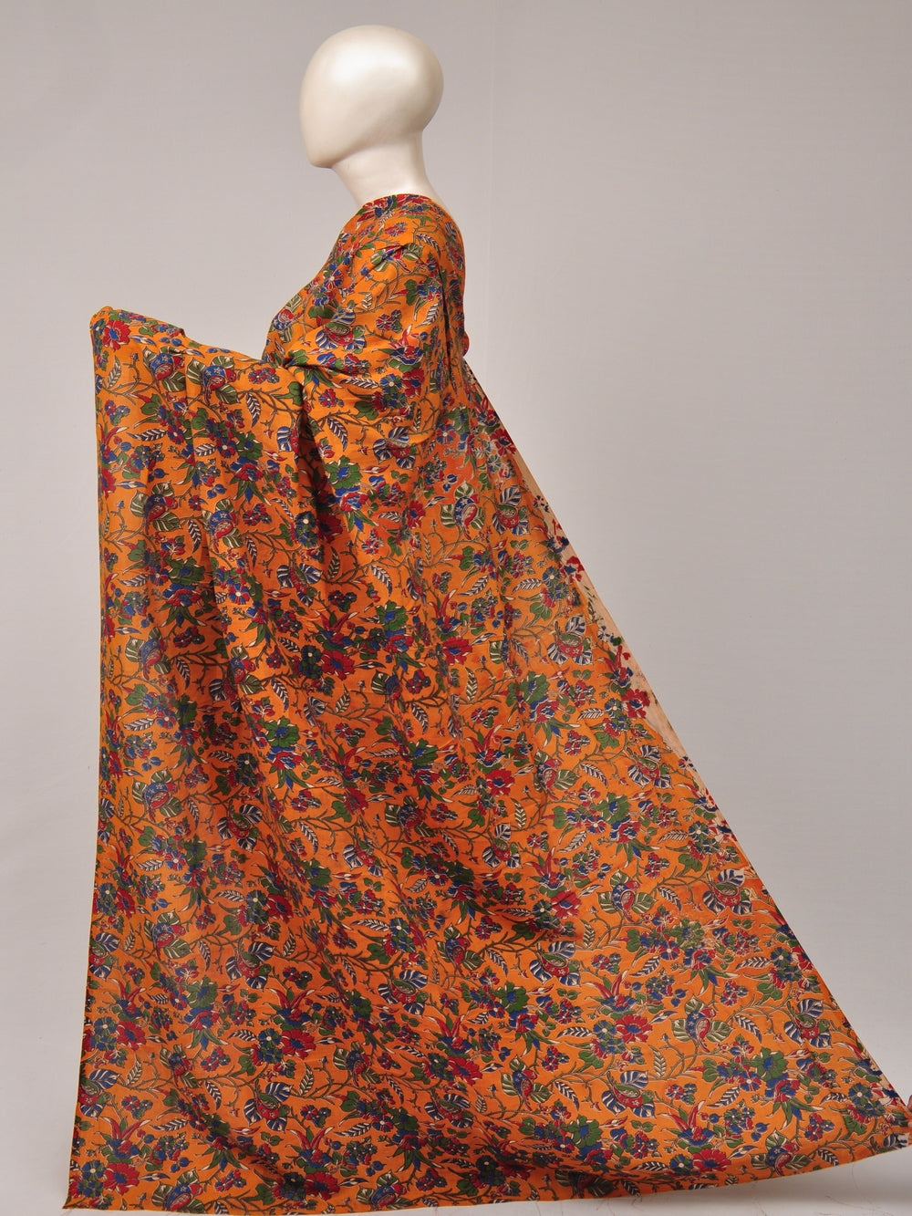 Kalamkari Silk Designer Sarees Model 2 [D80928005]