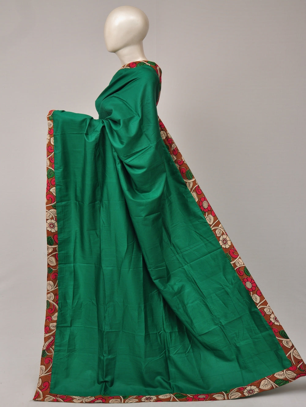 Kalamkari Silk Designer Sarees Model 1 [D80928009]