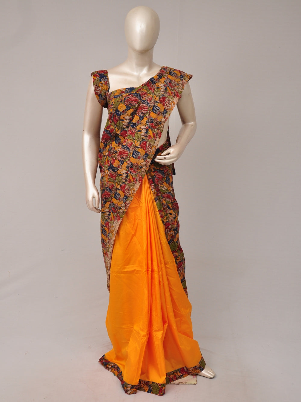 Kalamkari Silk Designer Sarees Model 2 [D80928014]