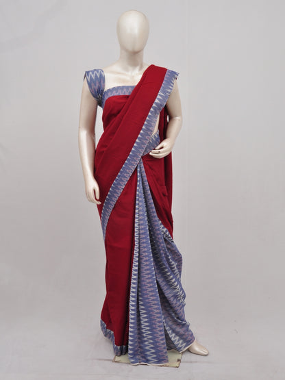 Pochampally Silk Designer Partly-Pallu Saree [D90307014]