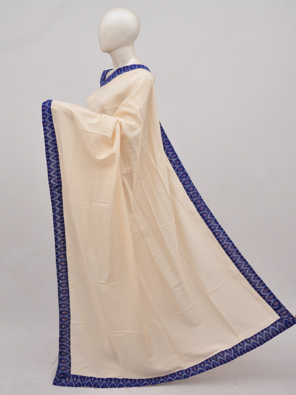 Pochampally Silk Designer Partly-Pallu Saree [D90308004]