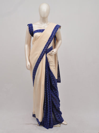 Pochampally Silk Designer Partly-Pallu Saree [D90308004]