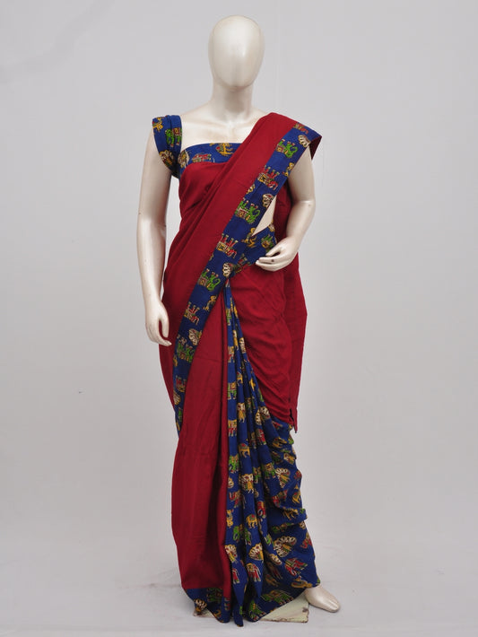 Kalamkari Silk Designer Sarees Model 1 [D90315018]