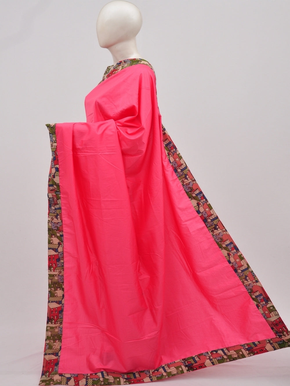 Kalamkari Silk Designer Sarees Model 1 [D90326036]