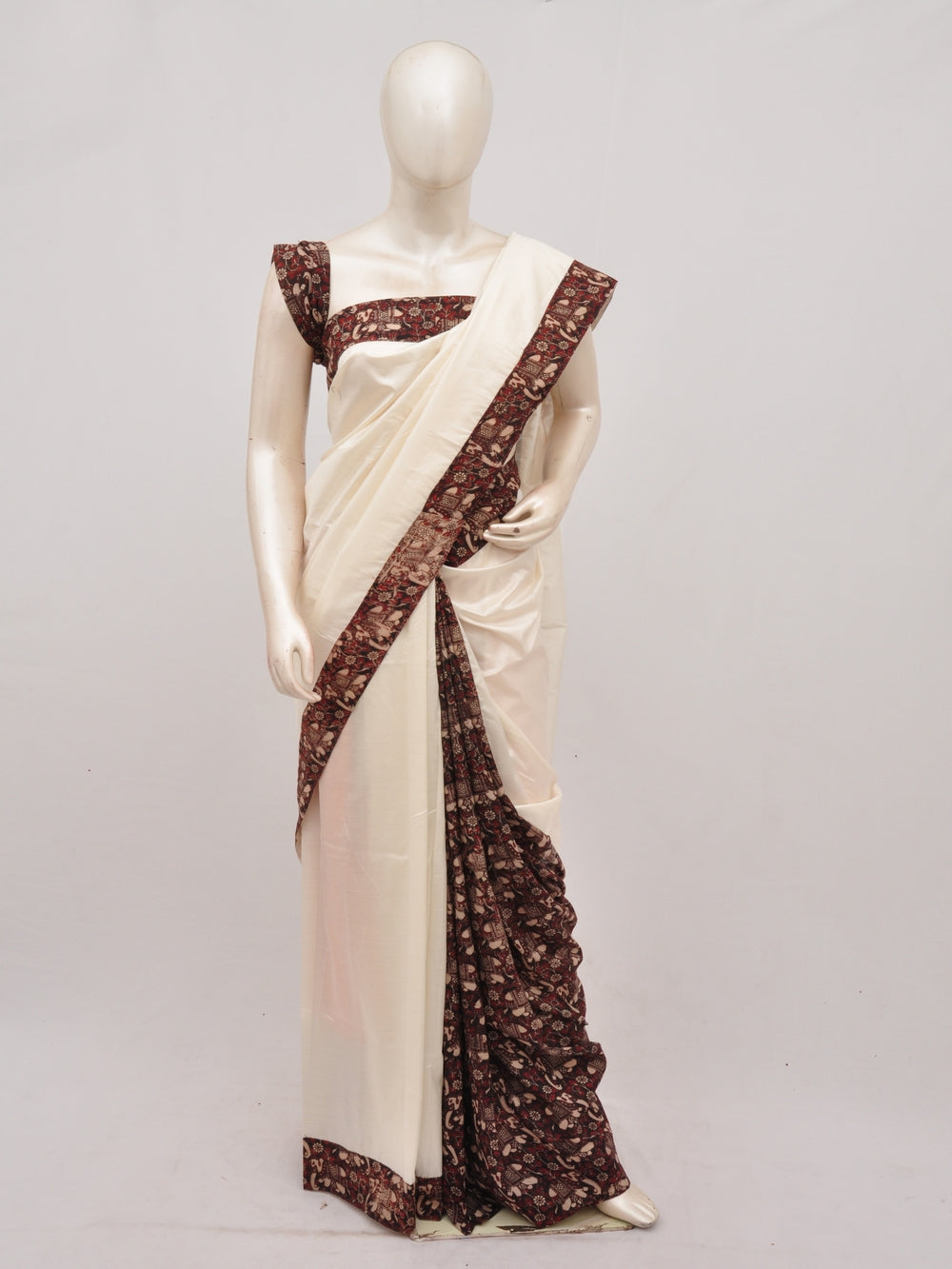 Kalamkari Silk Designer Sarees Model 1  [D90424025]