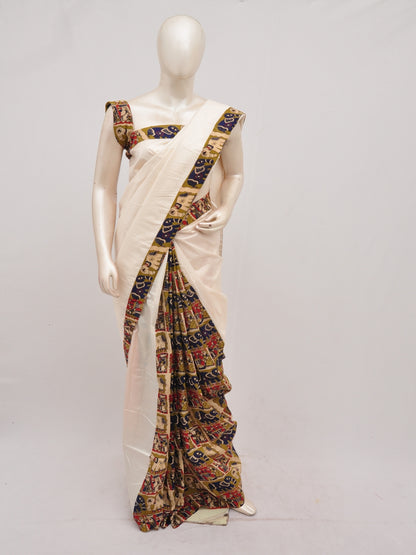 Kalamkari Silk Designer Sarees Model 1  [D90424029]