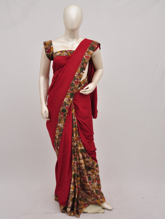 Kalamkari Silk Designer Sarees Model 1  [D90424031]