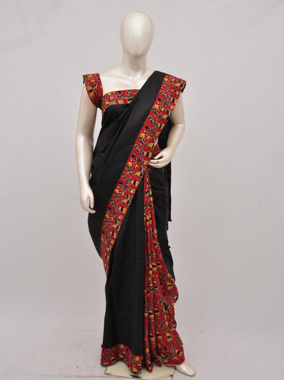 Kalamkari Silk Designer Sarees Model 1  [D90424032]