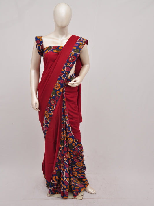 Kalamkari Silk Designer Sarees Model 1  [D90424033]