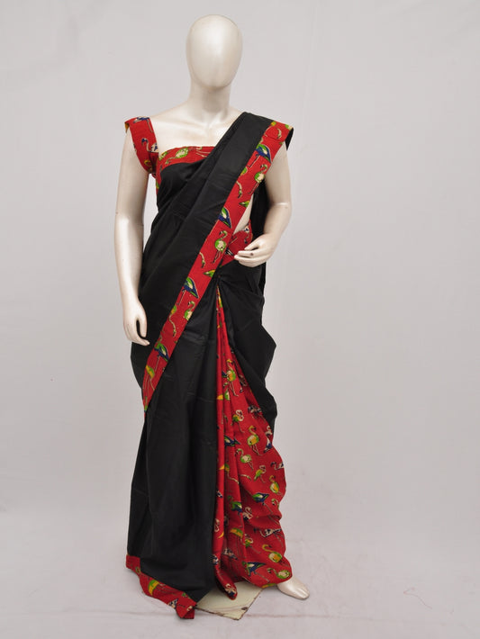 Kalamkari Silk Designer Sarees Model 1  [D90424034]
