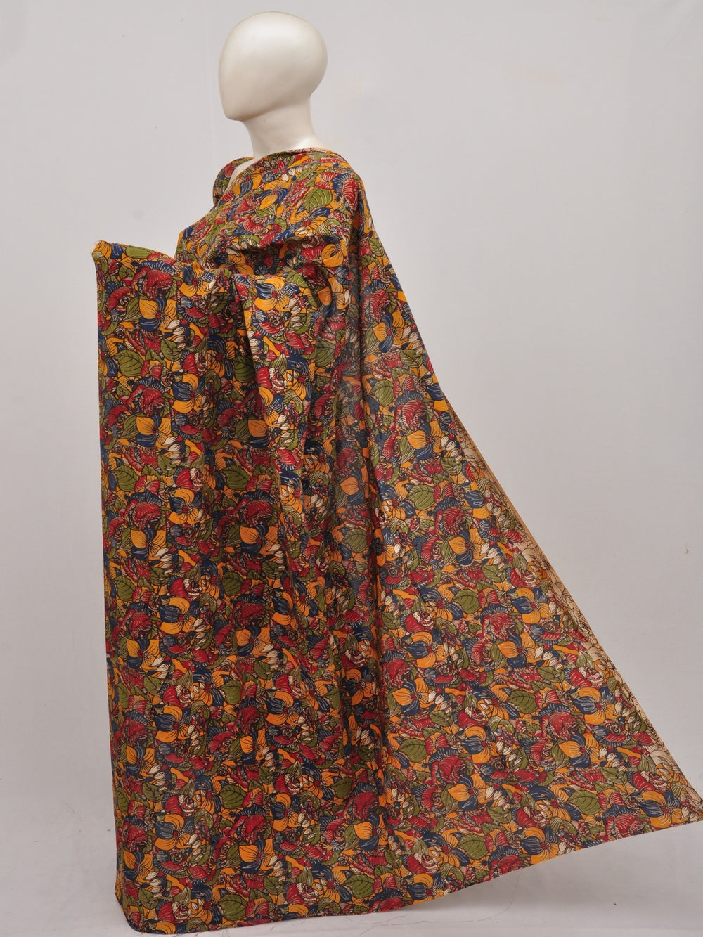 Kalamkari Silk Designer Sarees Model 2 [D90805008]