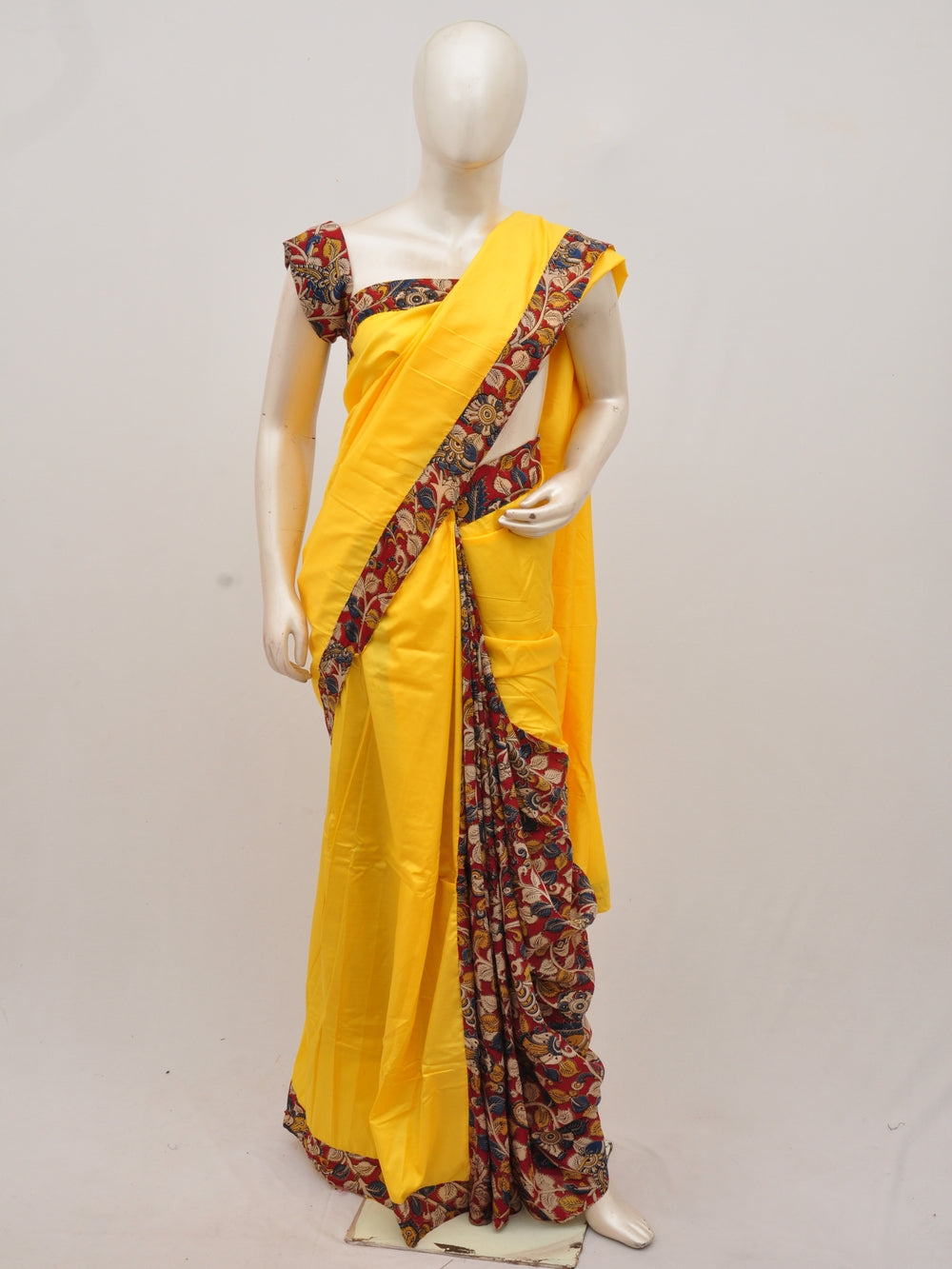 Kalamkari Silk Designer Sarees Model 1 D[90828050]