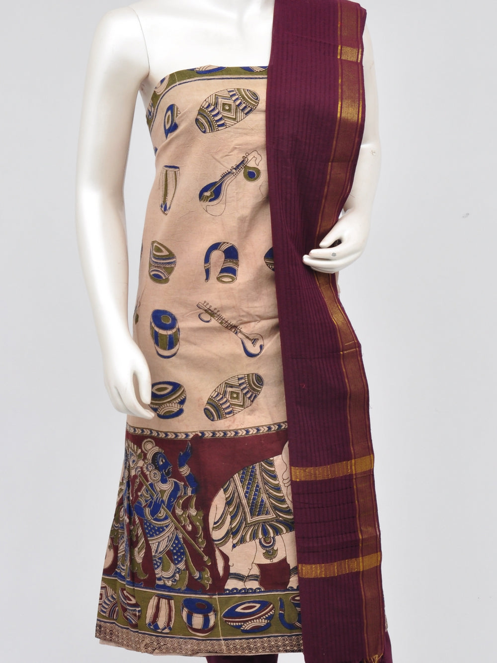 Kalamkari Dress Material  [D60901069]