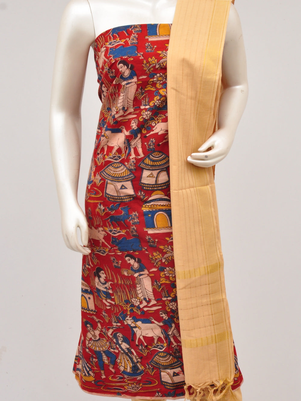 Kalamkari Dress Material [D61027000]