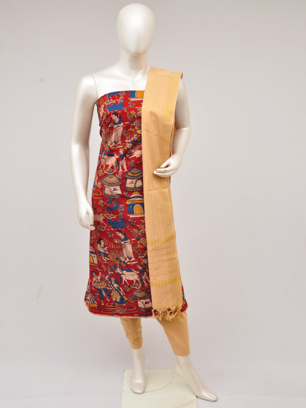 Kalamkari Dress Material [D61027000]