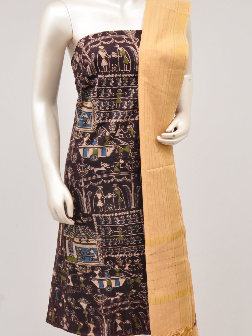 Kalamkari Dress Material [D61027046]