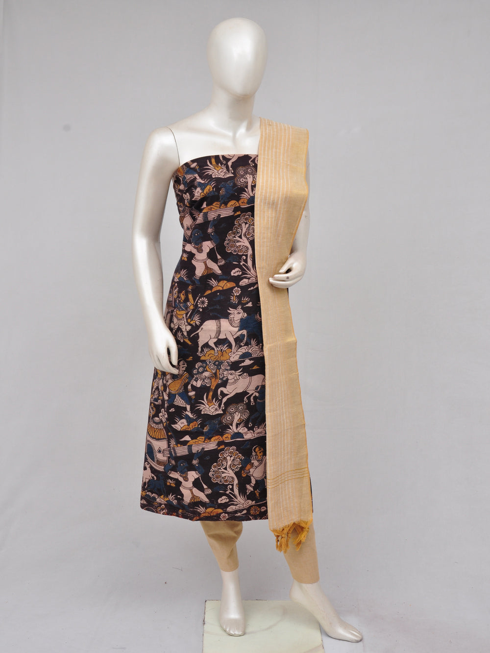 Kalamkari Dress Material  [D70120048]
