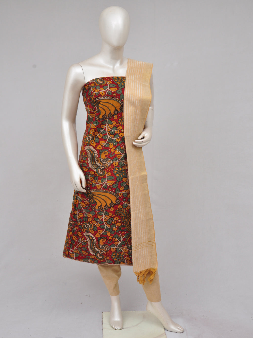 Kalamkari Dress Material  [D70120049]