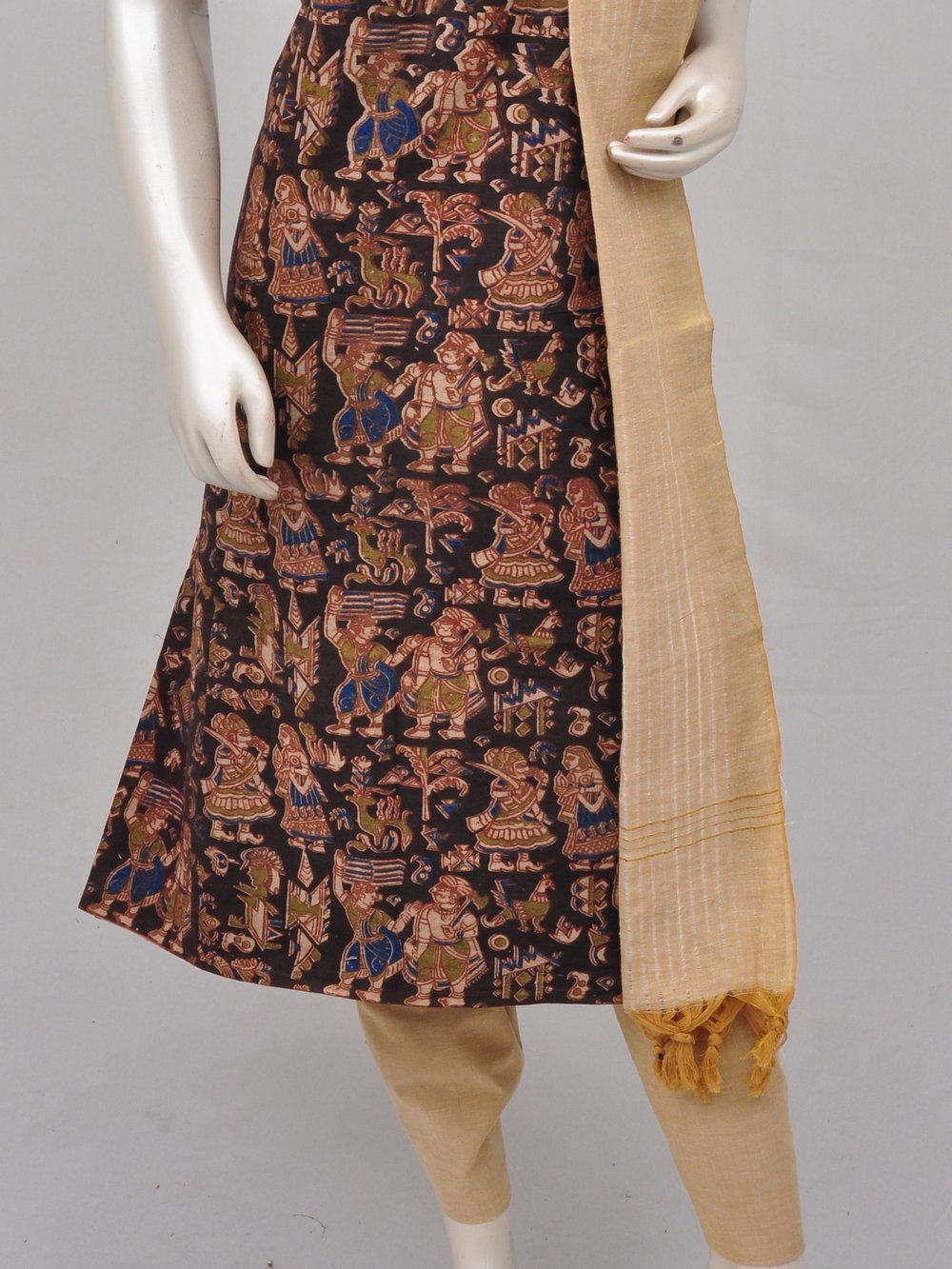 Kalamkari Dress Material  [D70120060]