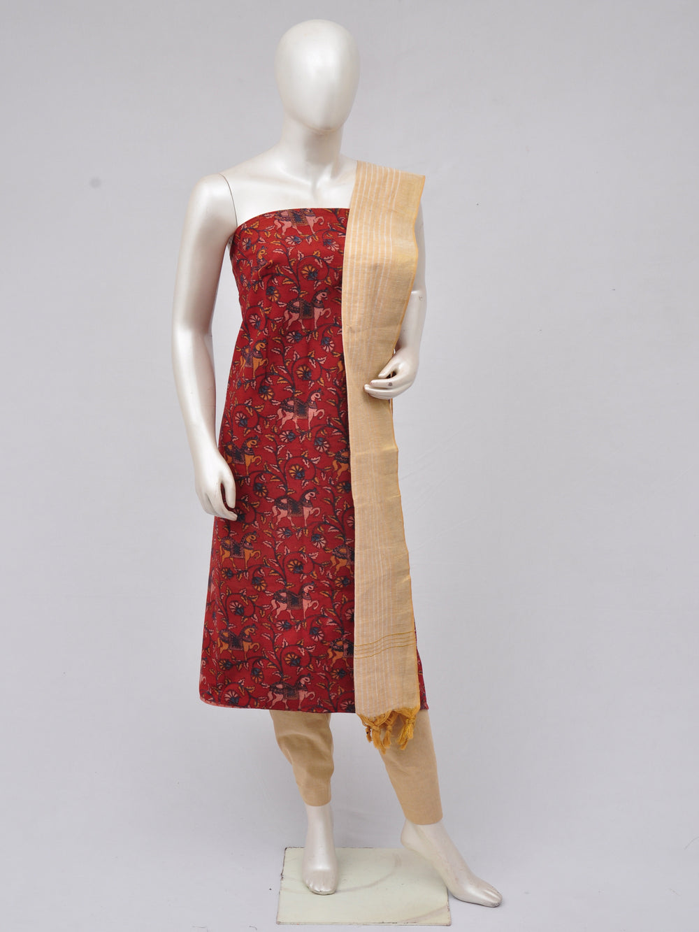 Kalamkari Dress Material  [D70121011]