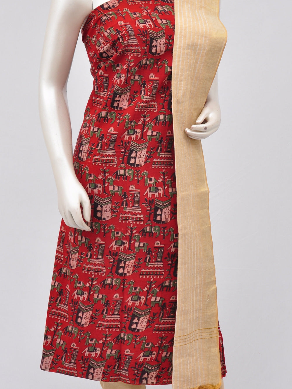 Kalamkari Dress Material  [D70121012]
