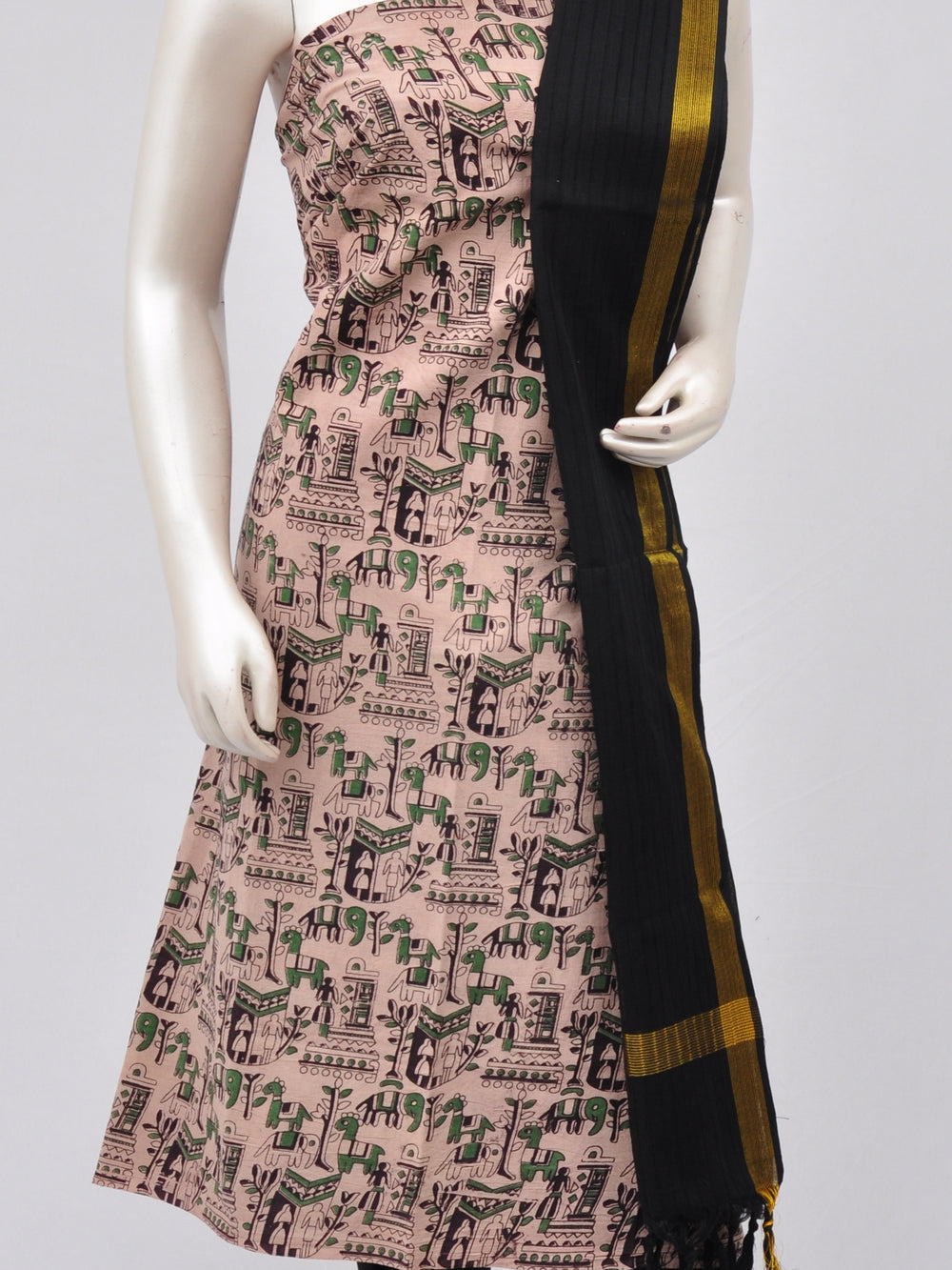 Kalamkari Dress Material  [D70121018]