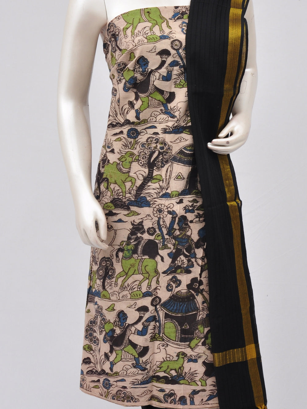 Kalamkari Dress Material  [D70121019]