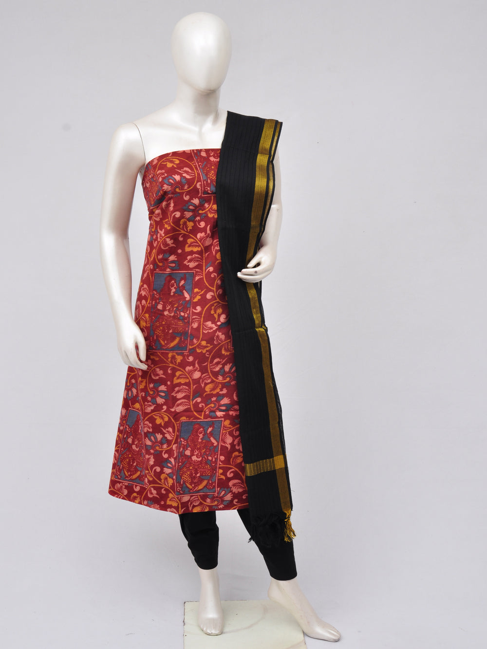 Kalamkari Dress Material  [D70121023]