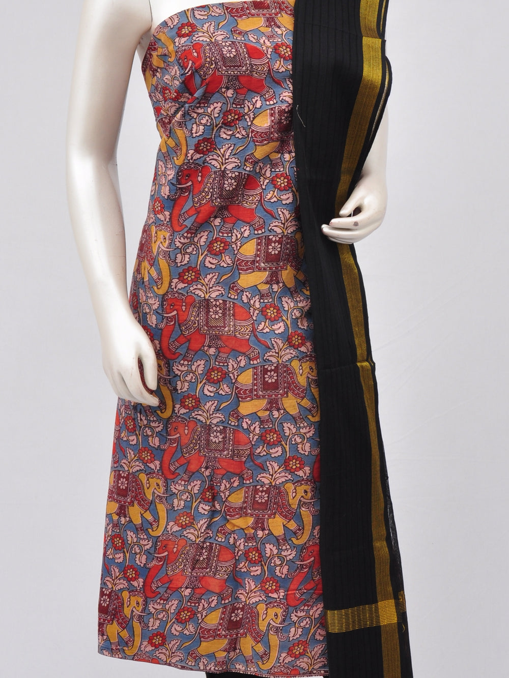 Kalamkari Dress Material  [D70121036]