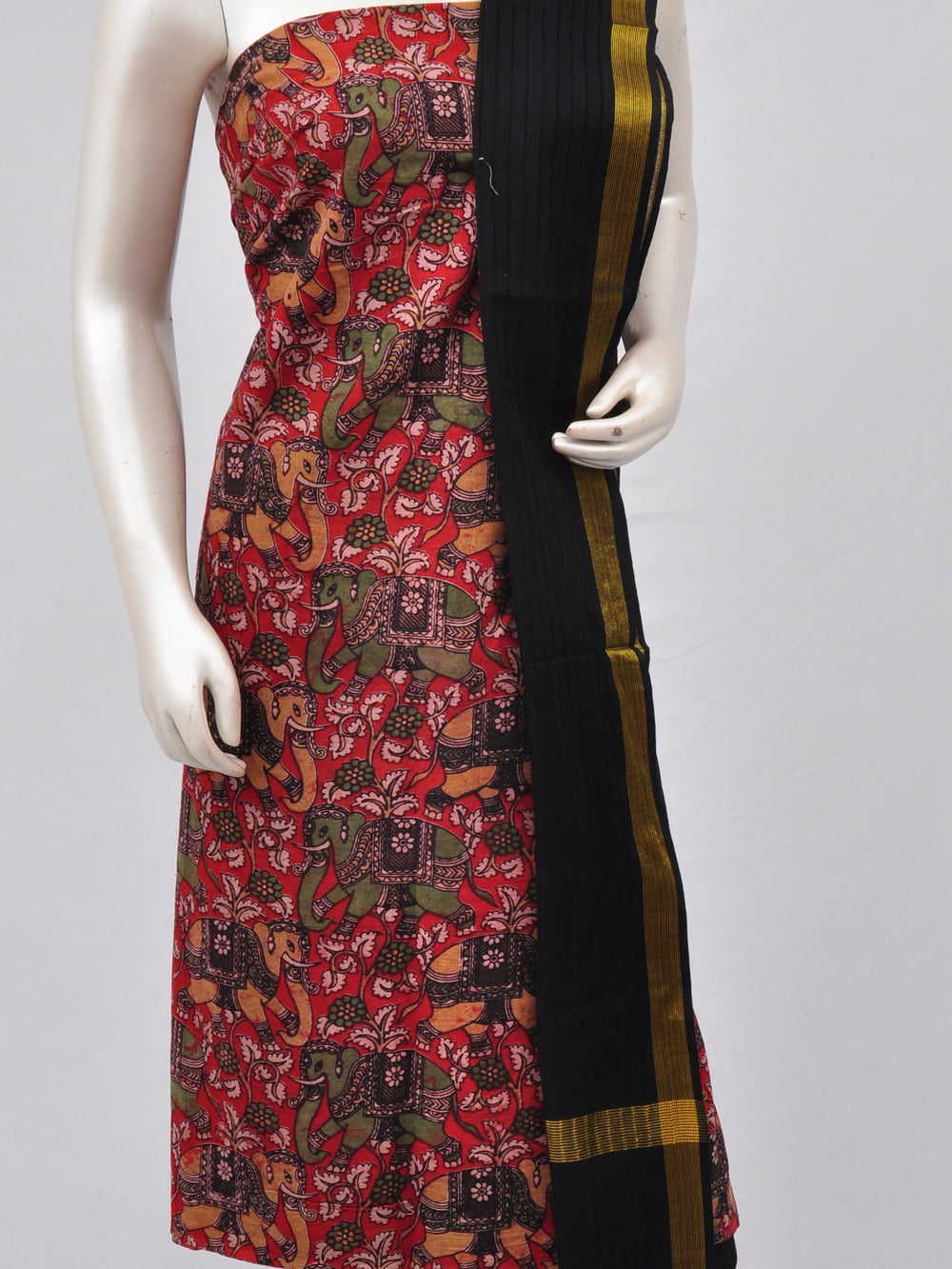 Kalamkari Dress Material  [D70121041]