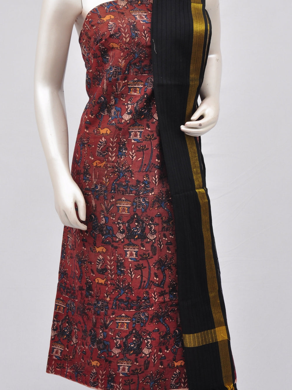 Kalamkari Dress Material  [D70121046]