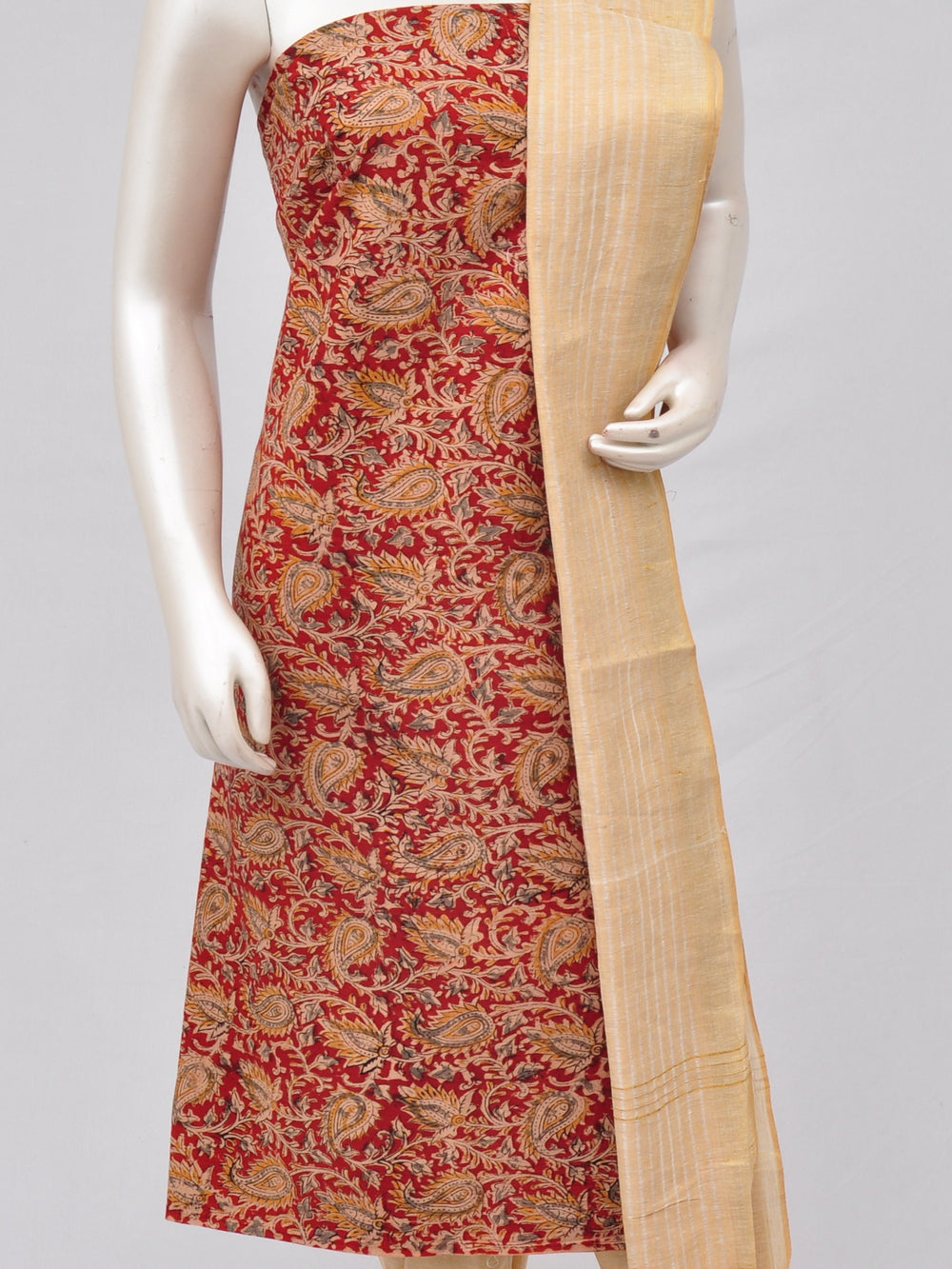 Kalamkari Dress Material  [D70125002]