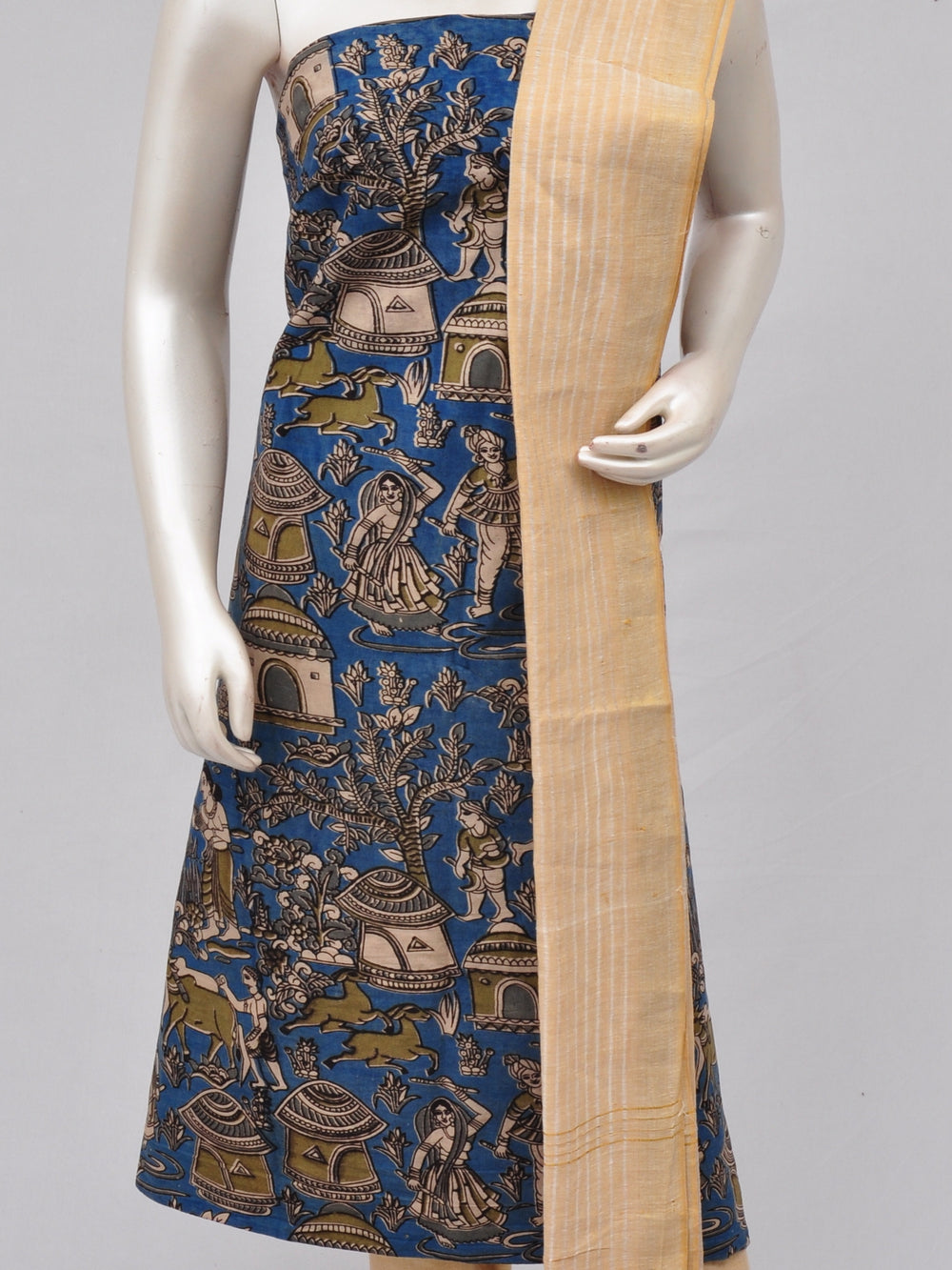 Kalamkari Dress Material  [D70125033]