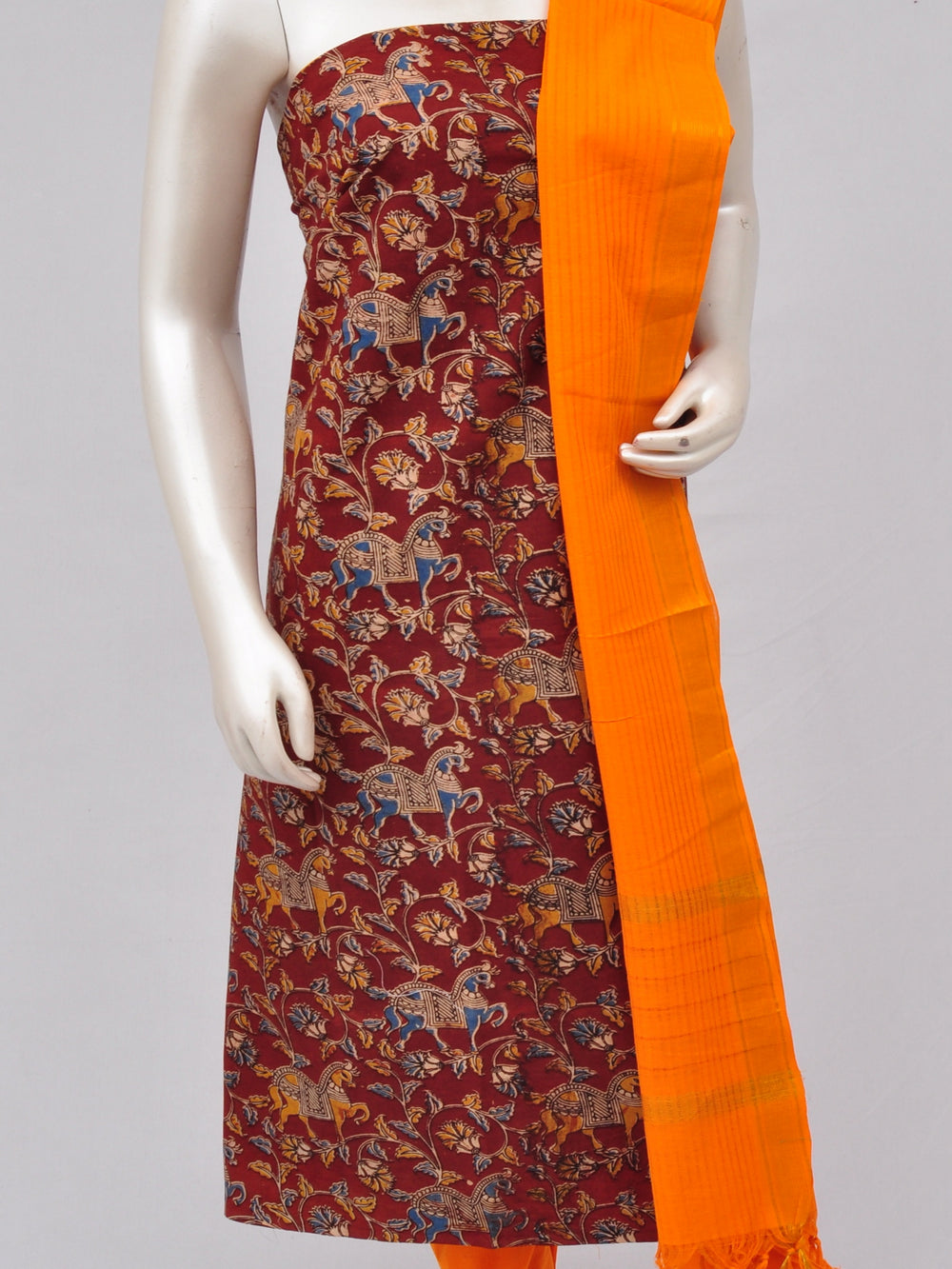 Kalamkari Dress Material  [D70125040]
