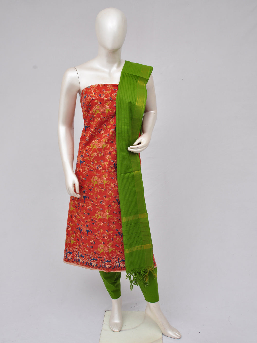Kalamkari dress material at wholesale rate from weavers online ...