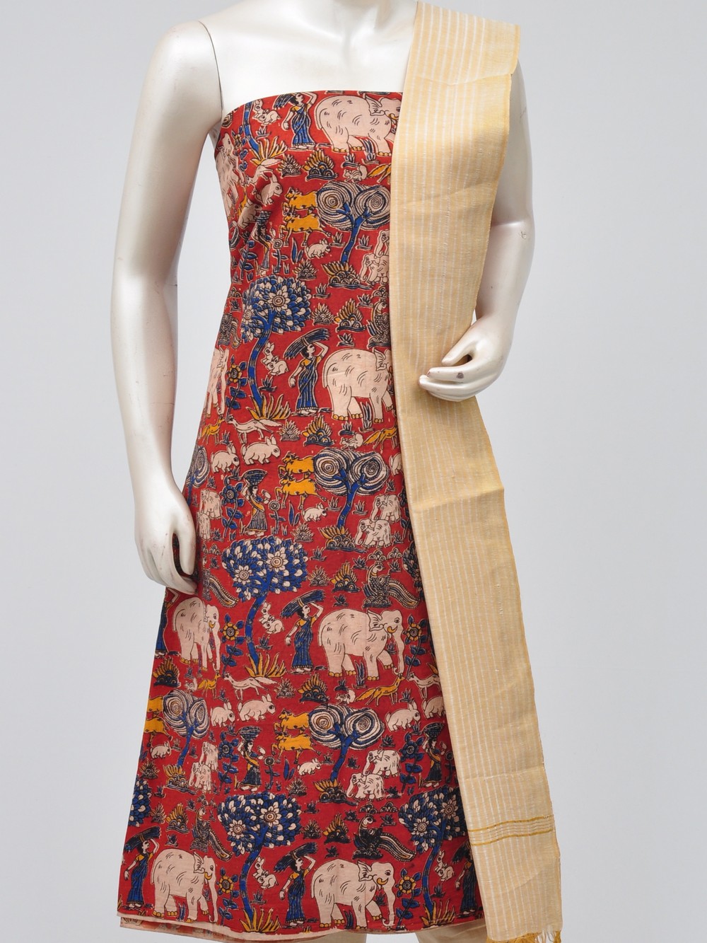 Kalamkari Dress Material  [D70704046]