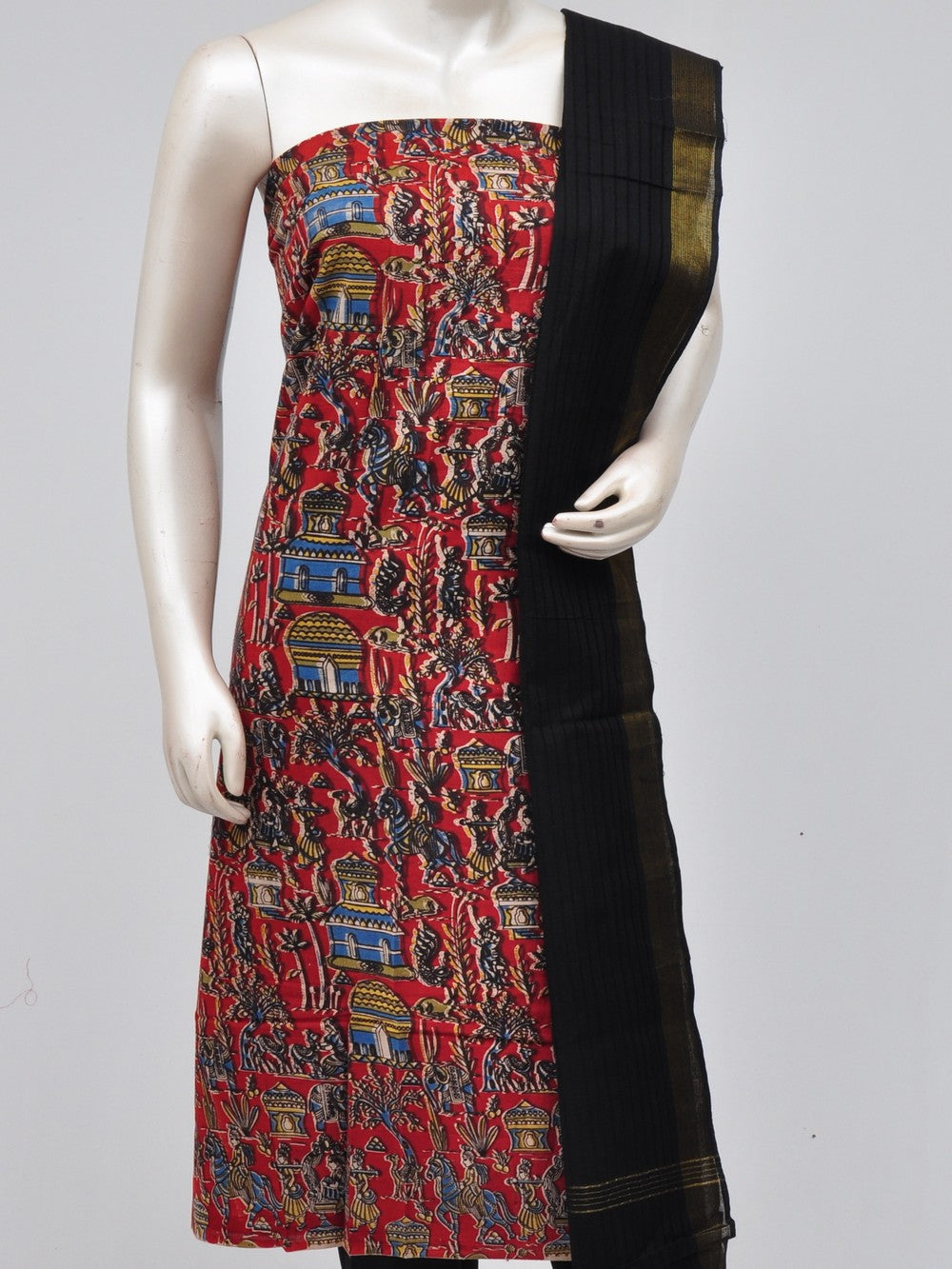 Kalamkari Dress Material  [D70706245]