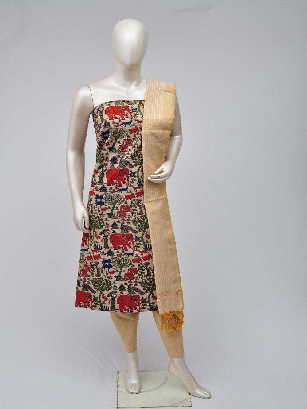 Kalamkari Dress Material  [D70709041]