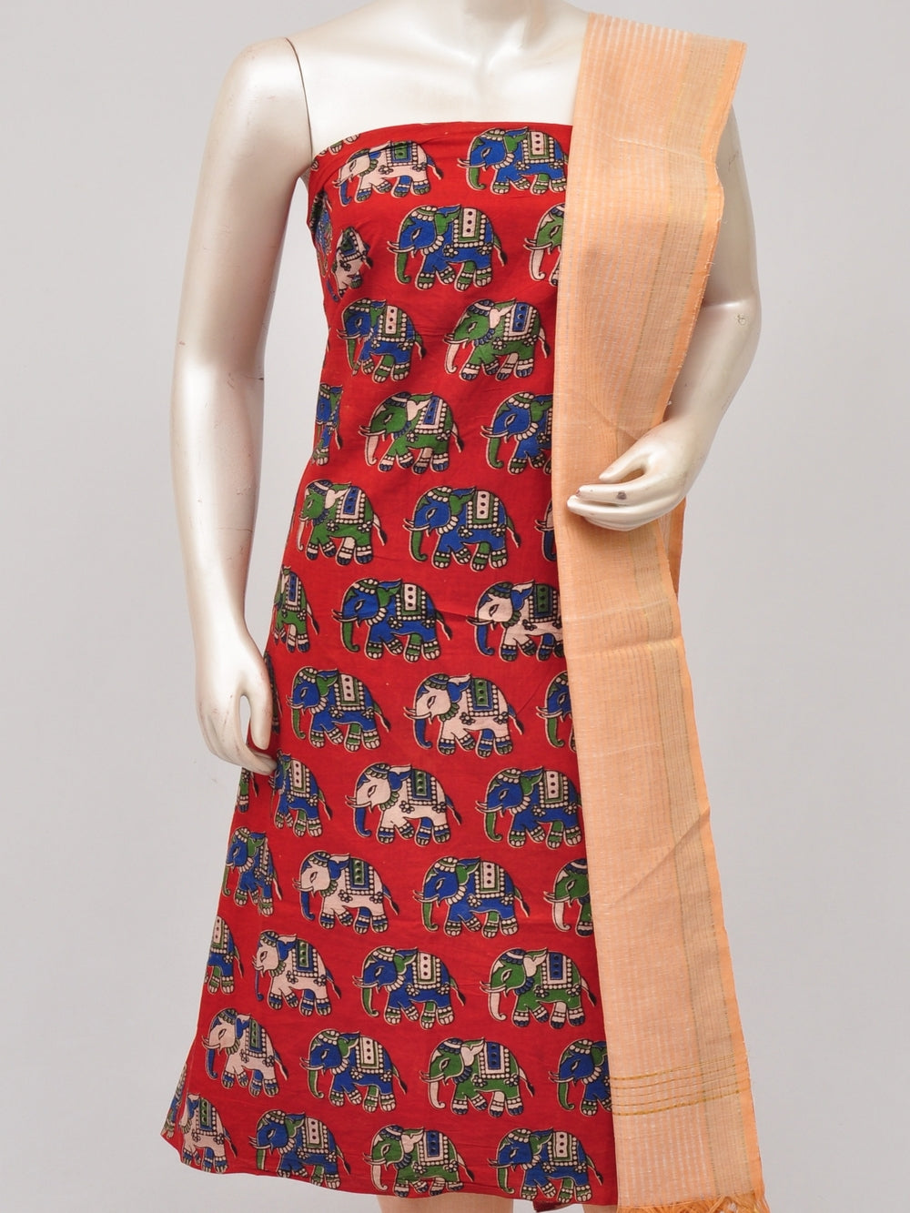Kalamkari Dress Material   [D71027092]