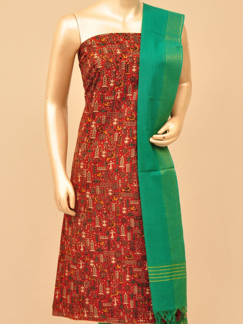 Kalamkari Dress Material   [D71027113]